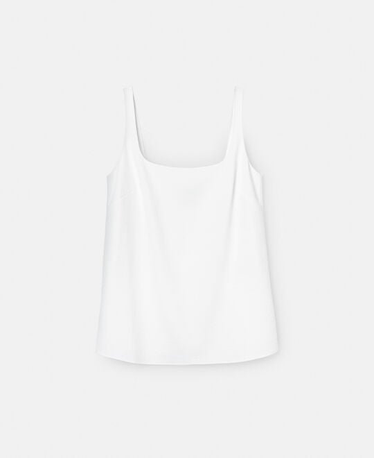 Women Top | Ecru Square Neckline Top by Spanish designer Adolfo Dominguez