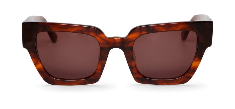 Tortoiseshell square sunglasses