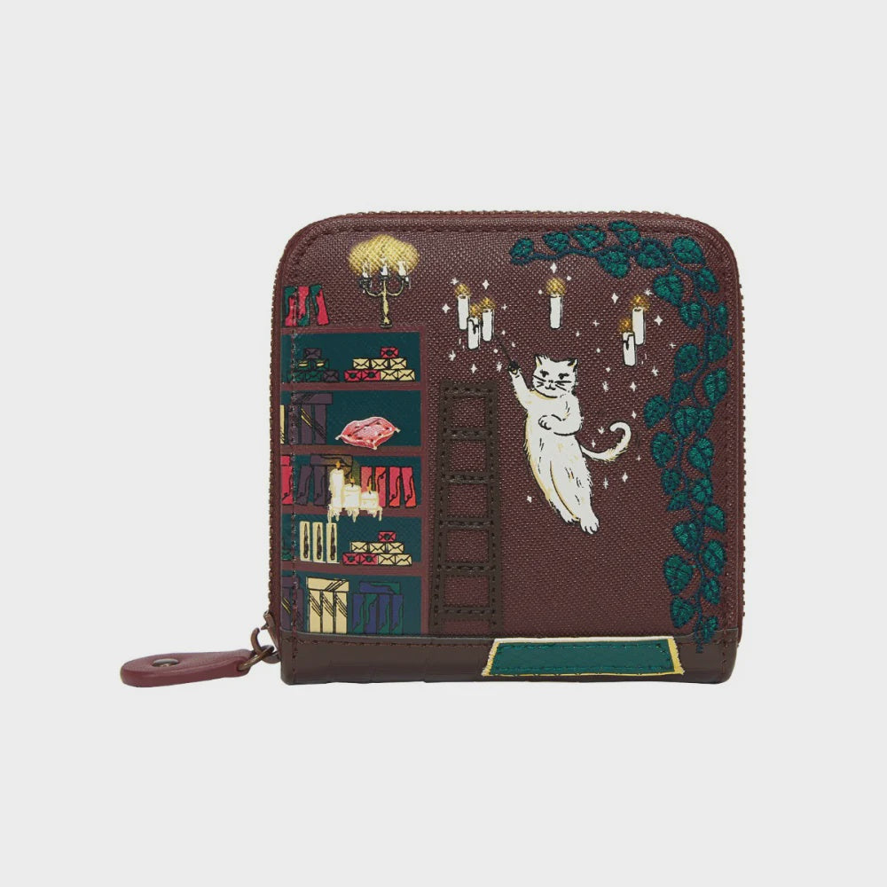 Mystic Wicks Candle and Wandmakers Square Wallet