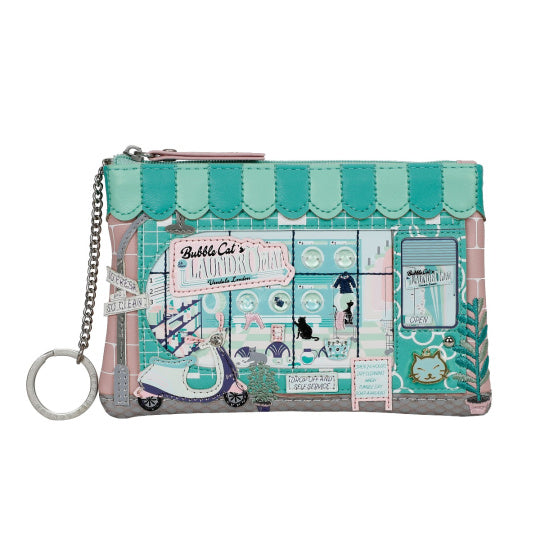 Bubble Cats Key Coin Purse