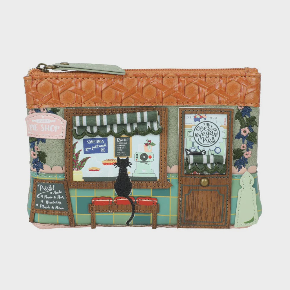 Vendula Pie Shop Zipper Coin Purse