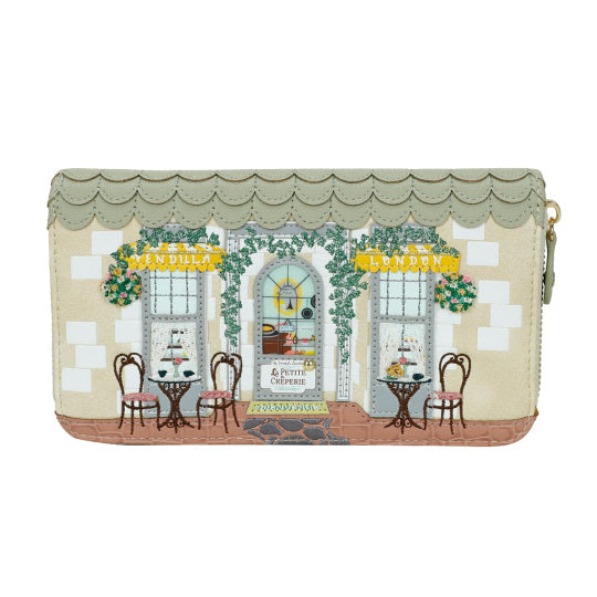 La Petite Creperie large Zip Around Wallet