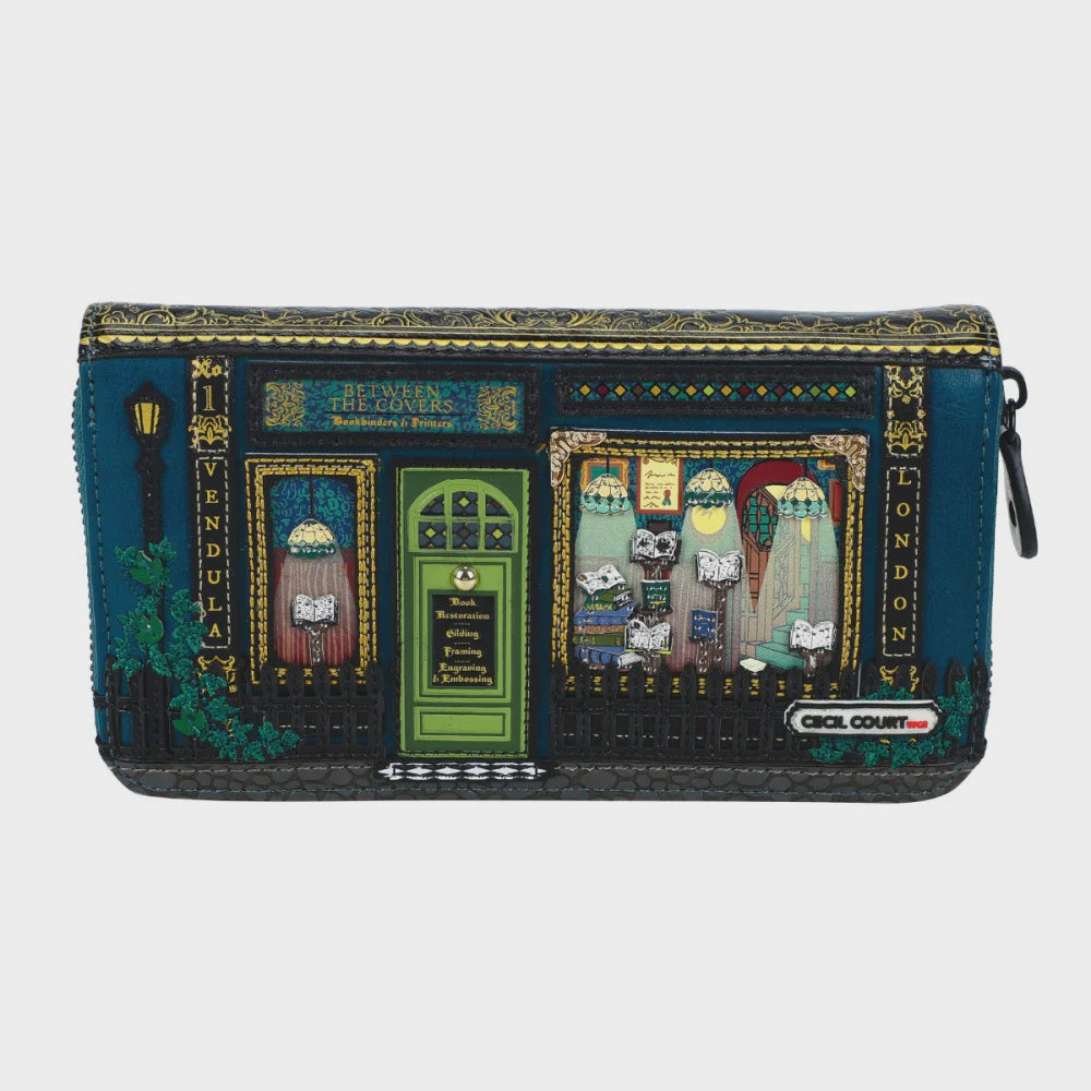 Between the Covers Bookbinders Large Ziparound Wallet