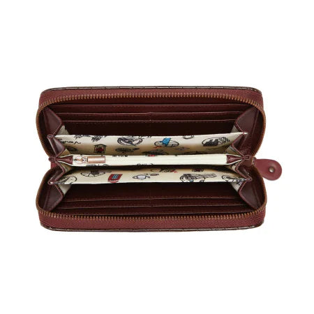 Mystic Wicks Candle and Wandmakers Large Ziparound Wallet