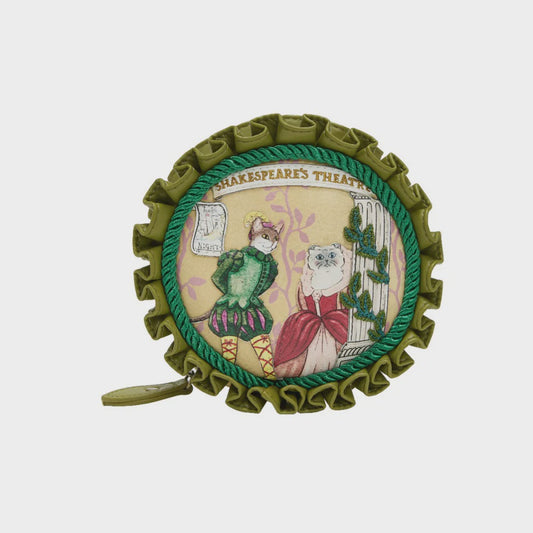 Twelfth Night Round Coin Purse