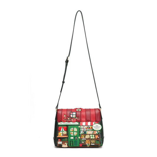 Vendula London The Farmhouse Pantry Alice Bag vegan leather crossbody bag