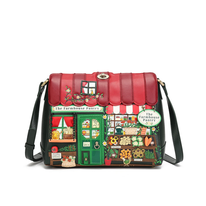 Vendula London The Farmhouse Pantry Alice Bag vegan leather, view 3
