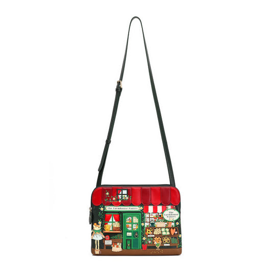 Vendula London The Farmhouse Pantry Bella Bag vegan leather crossbody bag