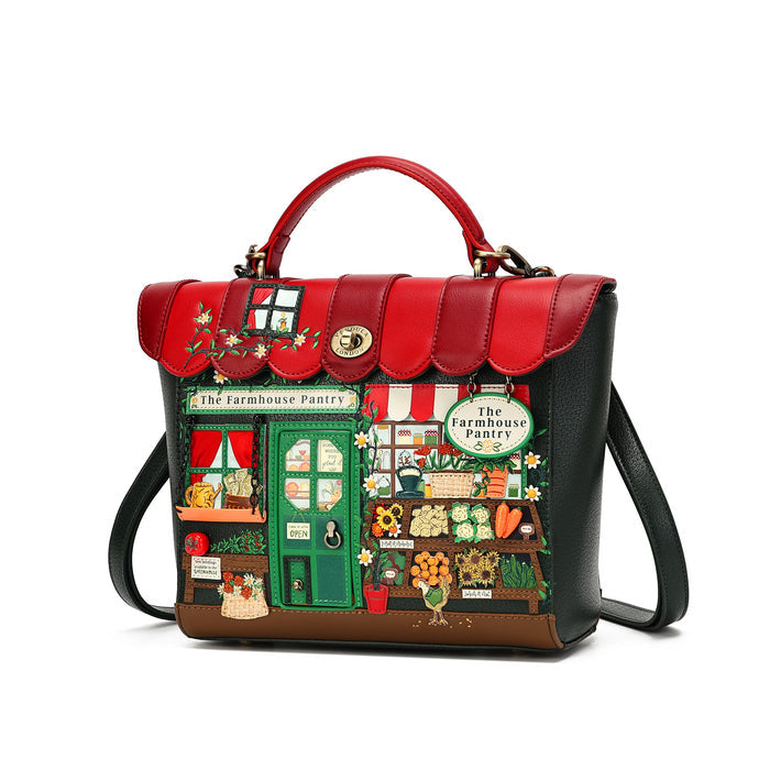 Vendula London The Farmhouse Pantry Classic Shoulder Backpack, view 3