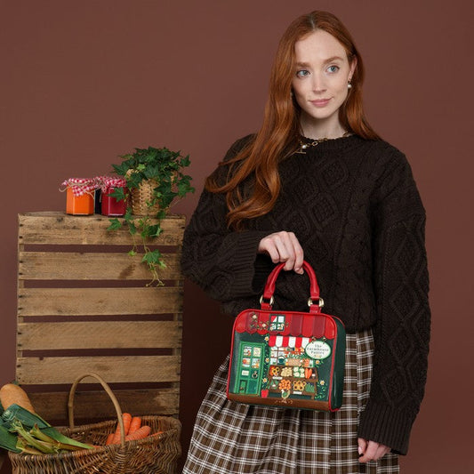 Vendula London The Farmhouse Pantry Eliza Bag worn by model