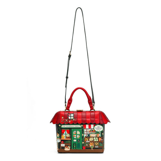 Vendula London The Farmhouse Pantry Grab Bag vegan leather shoulder bag