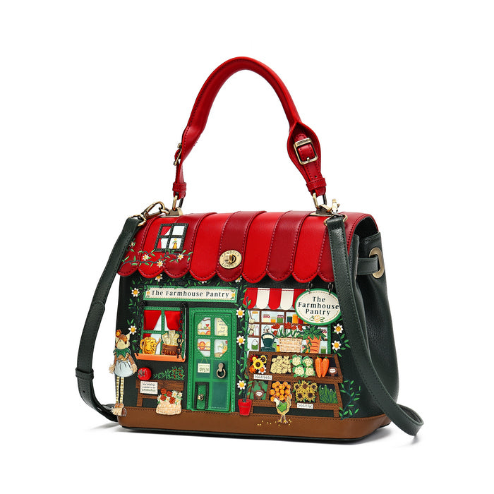 Vendula London The Farmhouse Pantry Grace Bag vegan leather, view 3