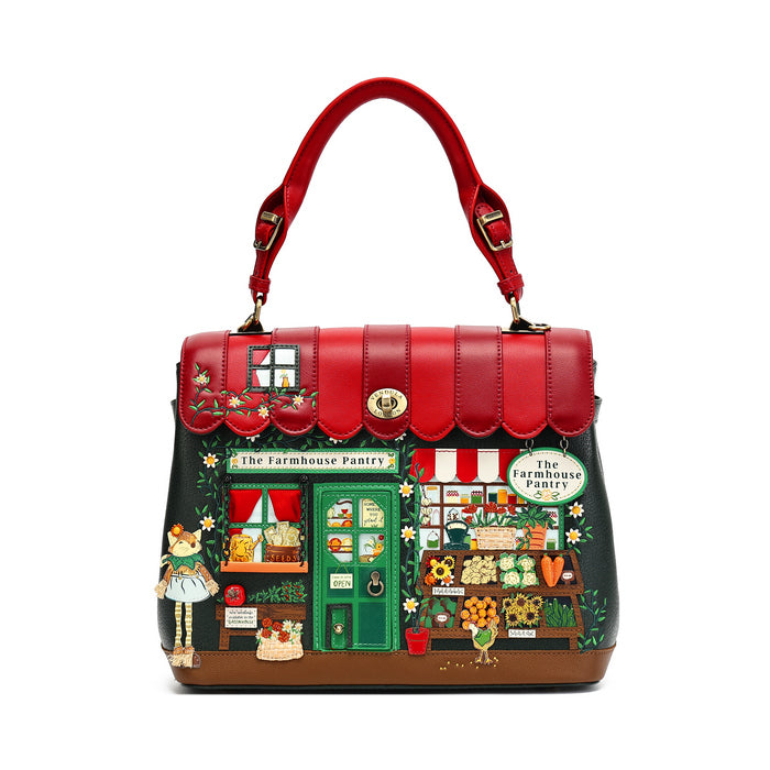 Vendula London The Farmhouse Pantry Grace Bag vegan leather, view 4