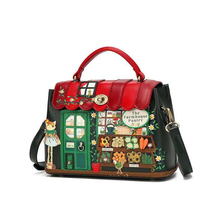 Vendula London The Farmhouse Pantry Mini Grace Bag, view 3