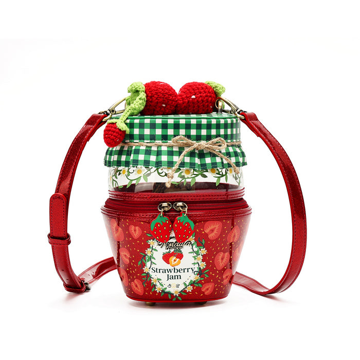 Vendula London The Farmhouse Pantry Strawberry Jam Bag, view 4