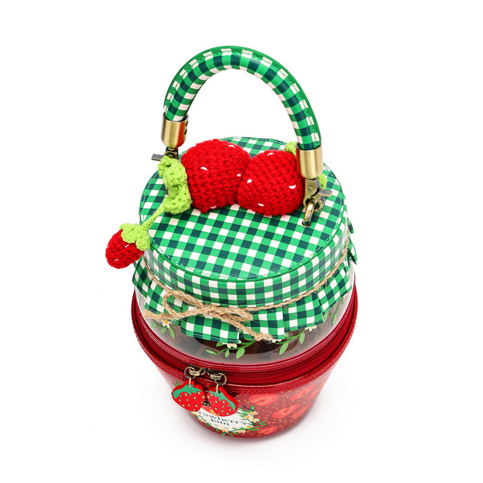 Vendula London The Farmhouse Pantry Strawberry Jam Bag, view 8