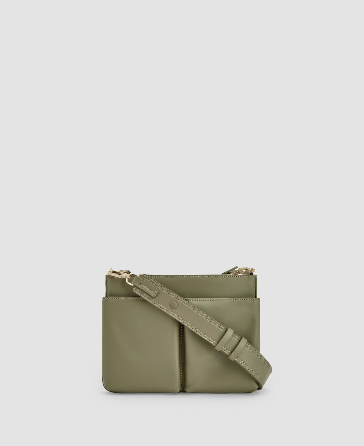 Women Bags | Green Recycled Materials Shoulder Bag by Spanish designer Adolfo Dominguez