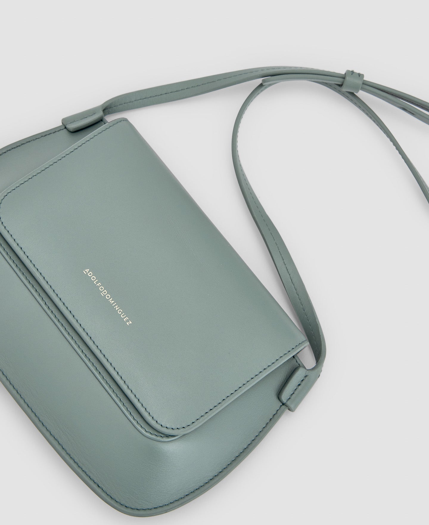 Women Wallet | Green Vachetta Mini Bag by Spanish designer Adolfo Dominguez