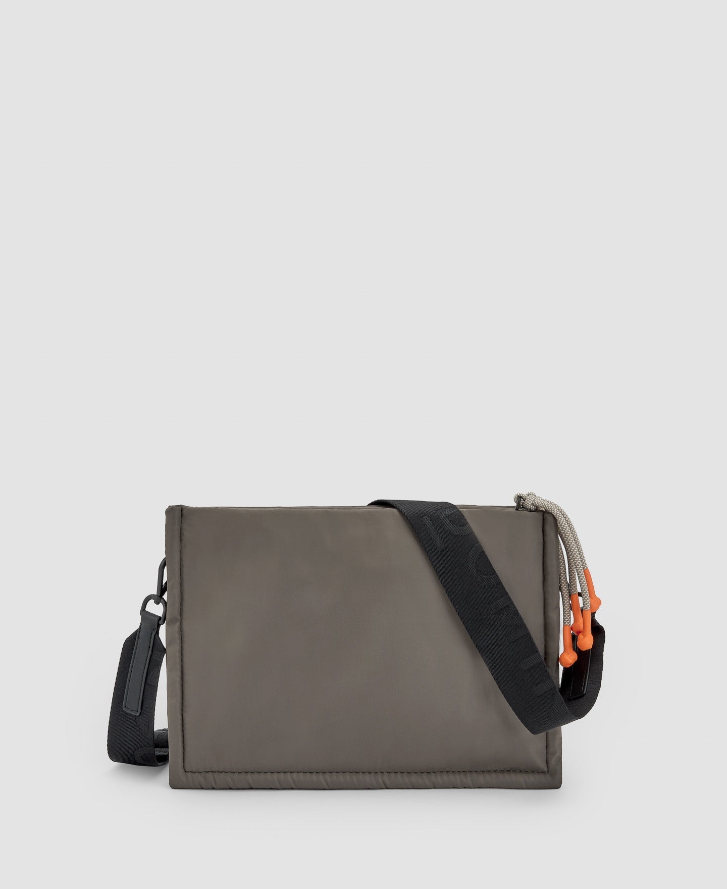 Women Bags | Grey Rectangular Shoulder Bag by Spanish designer Adolfo Dominguez