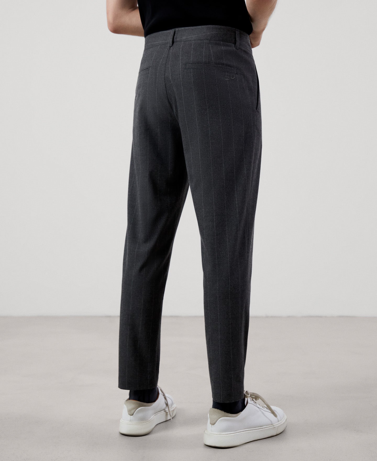 Men Trousers | Grey Trousers for Men by Spanish designer Adolfo Dominguez