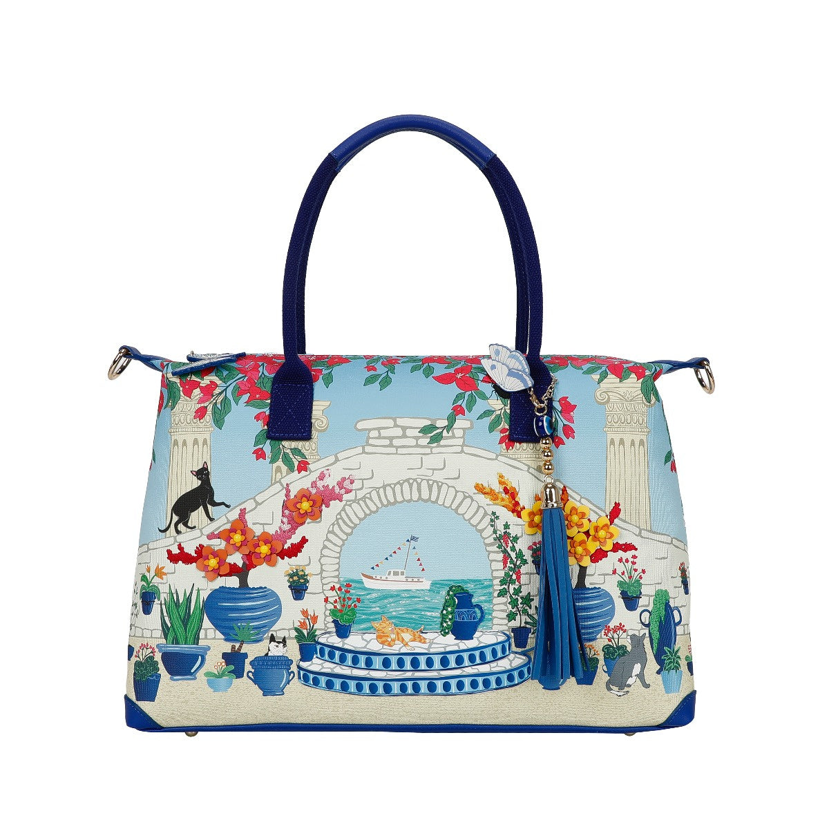 Greek Garden Weekender Bonnie Bag