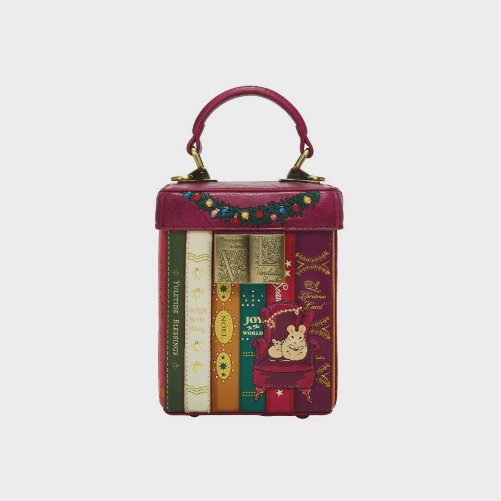 Vendula Christmas Library Book Box Bag