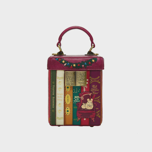 Vendula Christmas Library Book Box Bag