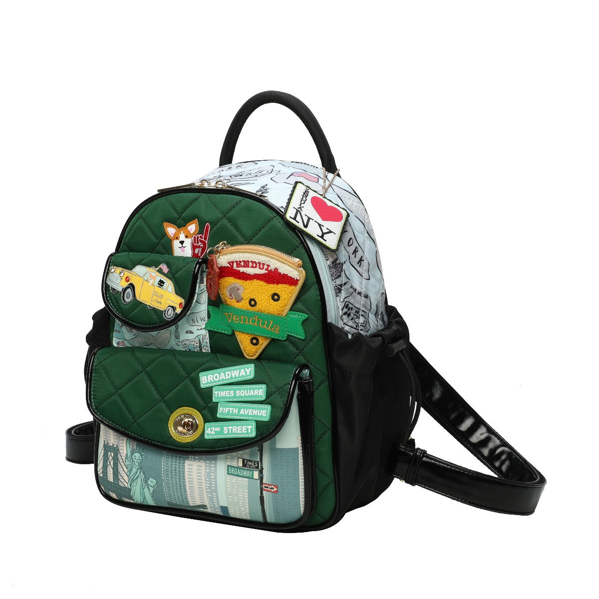 New York City Cats & Corgis Zoe Backpack