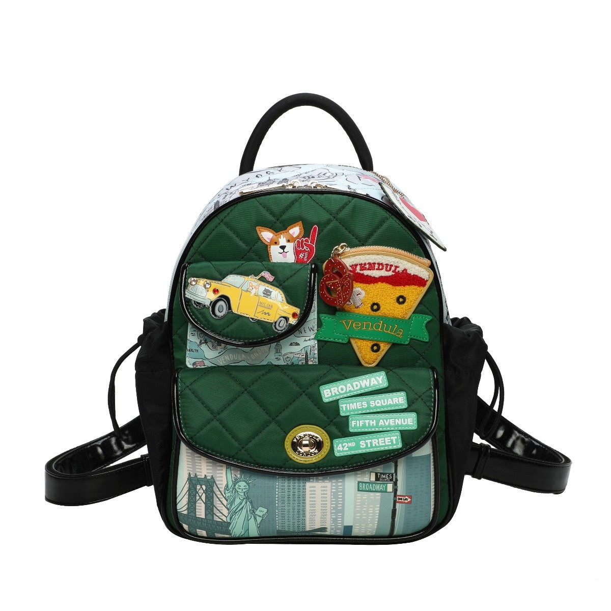 New York City Cats & Corgis Zoe Backpack