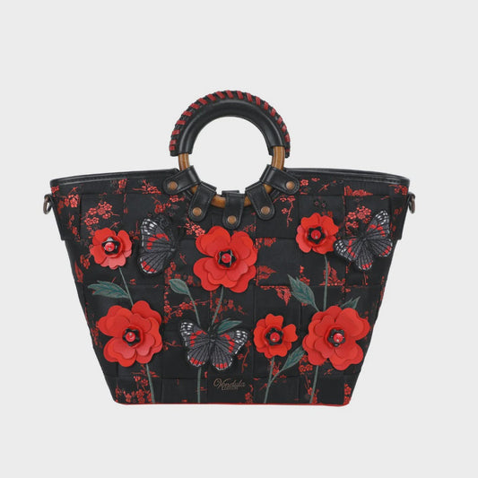 Butterfly Garden Large Ari Bag
