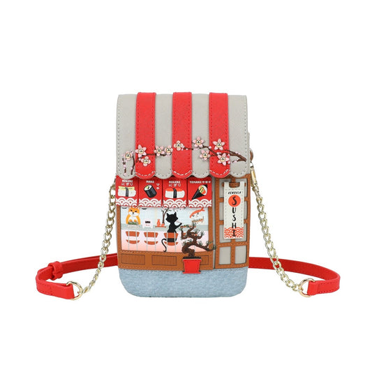 Vendula Sushi - Grey Edition Phone Pouch