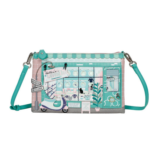 Bubble Cats Pouch Bag