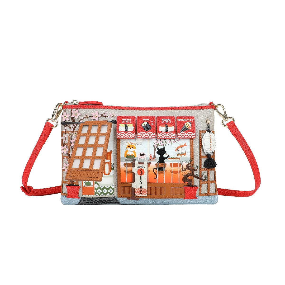 Vendula Sushi - Grey Edition Kate Pouch Bag