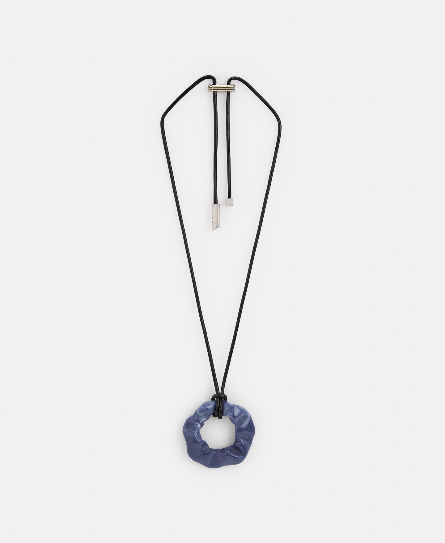 Women Necklace | Lavender Resin Volumetric Pendant by Spanish designer Adolfo Dominguez