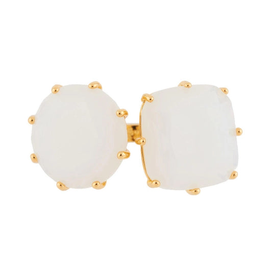 La Diamantine 2 Big Stones Opal Rings