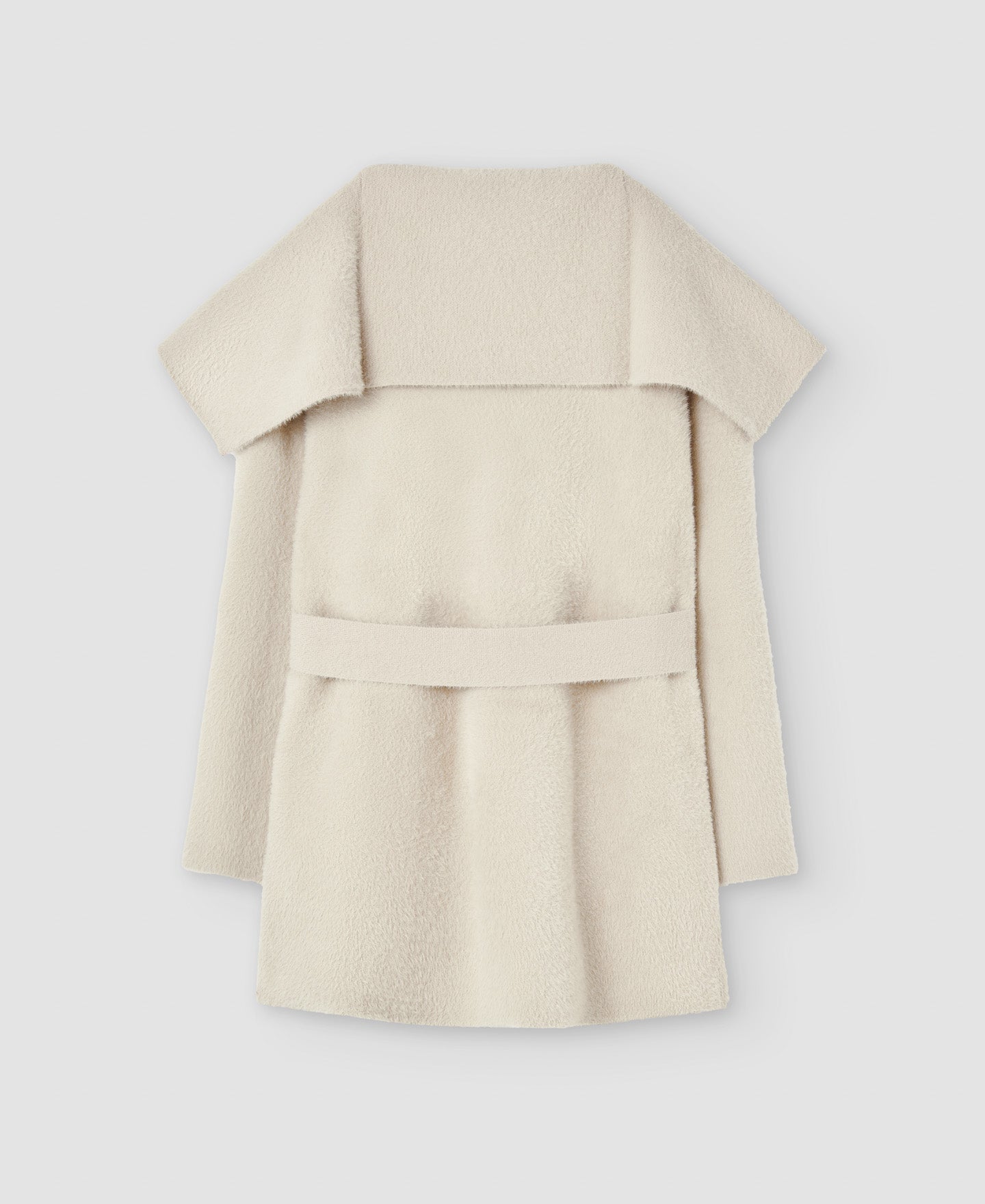 Women Knit Jacket | Light Cream Jacket by Spanish designer Adolfo Dominguez