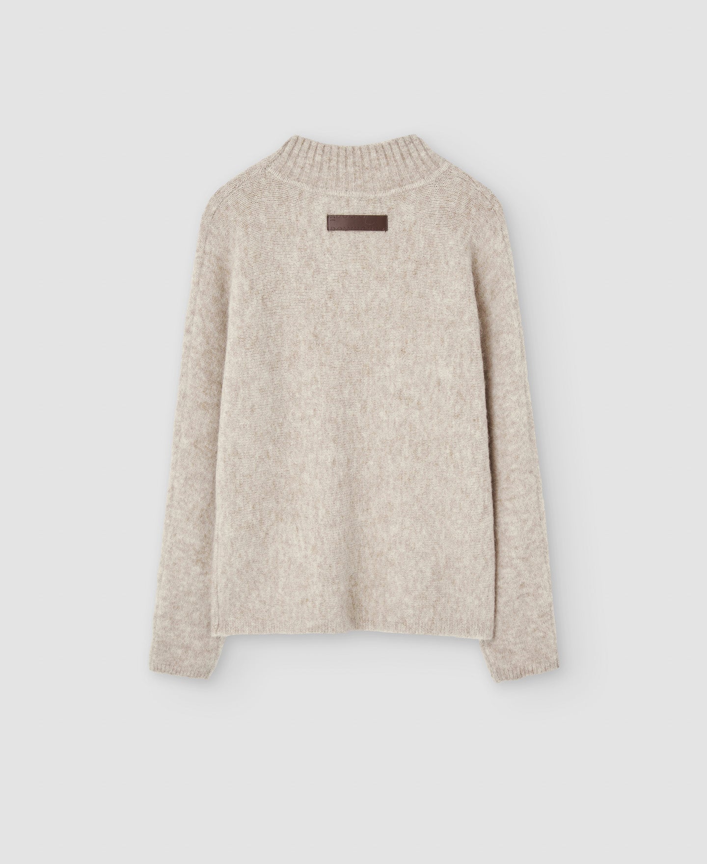 Women Jersey | Light Cream Sweater by Spanish designer Adolfo Dominguez