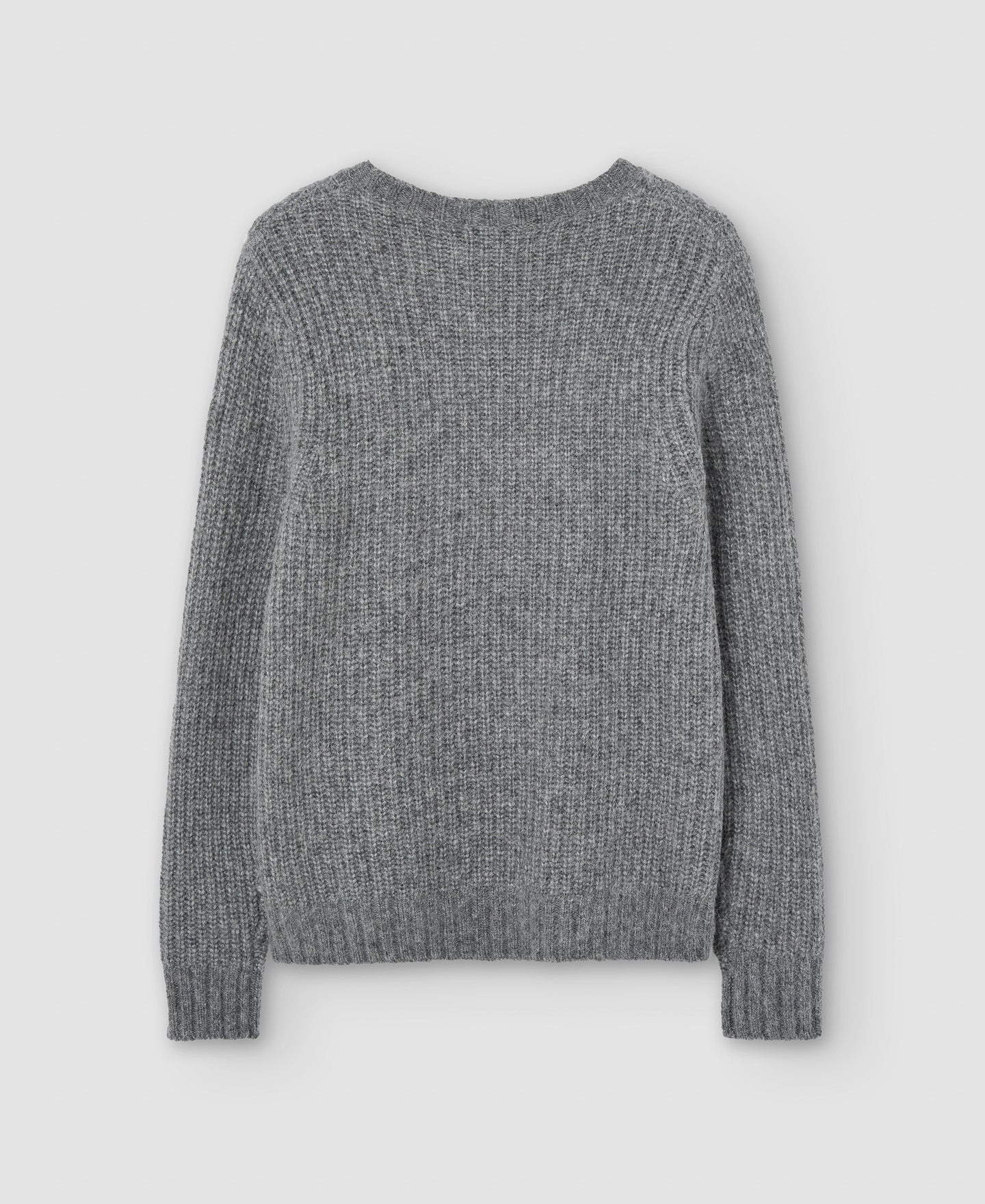 Men Jersey | Light Grey Sweater by Spanish designer Adolfo Dominguez