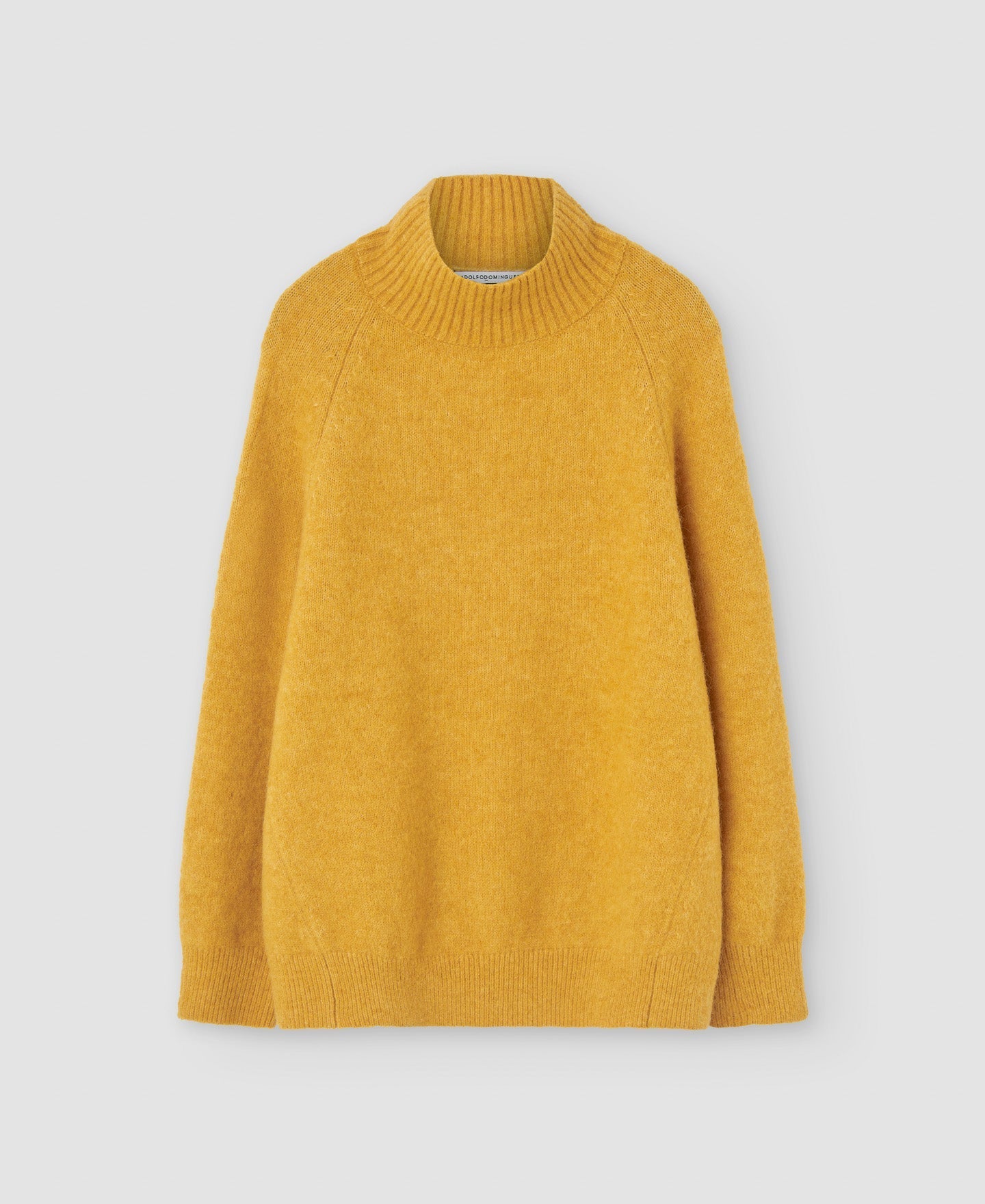 Women Jersey | Light Yellow Sweater by Spanish designer Adolfo Dominguez