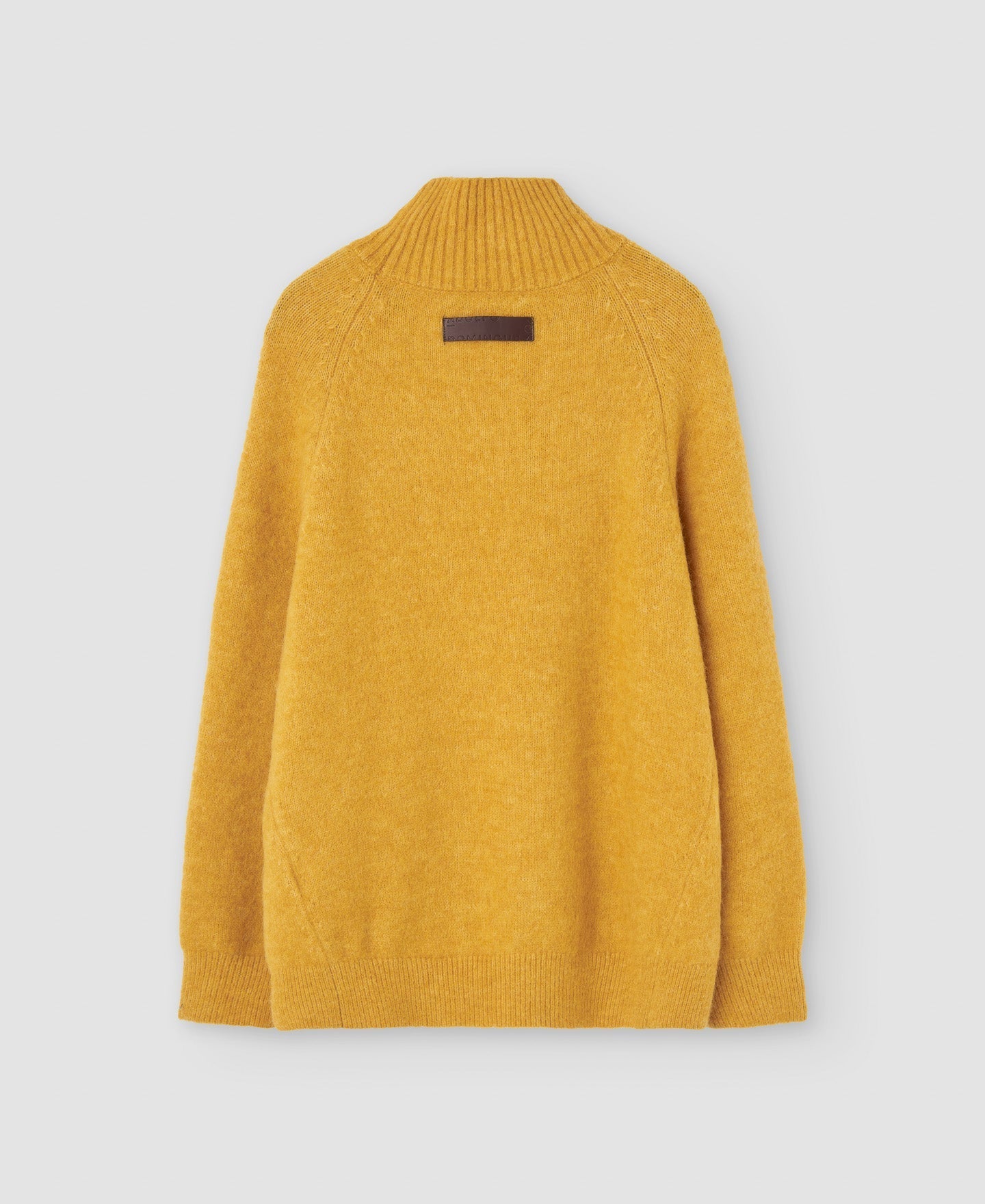 Women Jersey | Light Yellow Sweater by Spanish designer Adolfo Dominguez