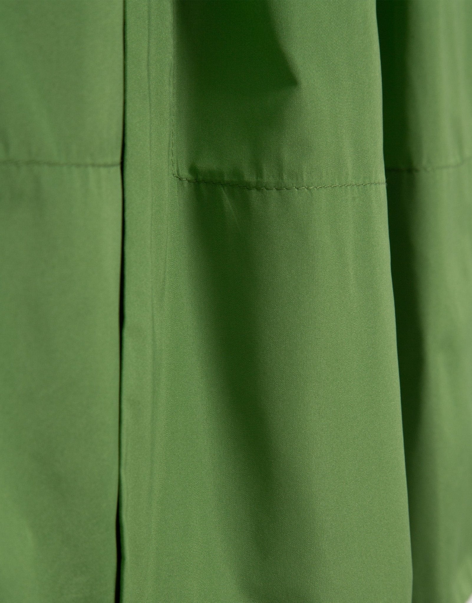 Skirts | Long green taffeta skirt with front slit by Spanish designer Roberto Verino