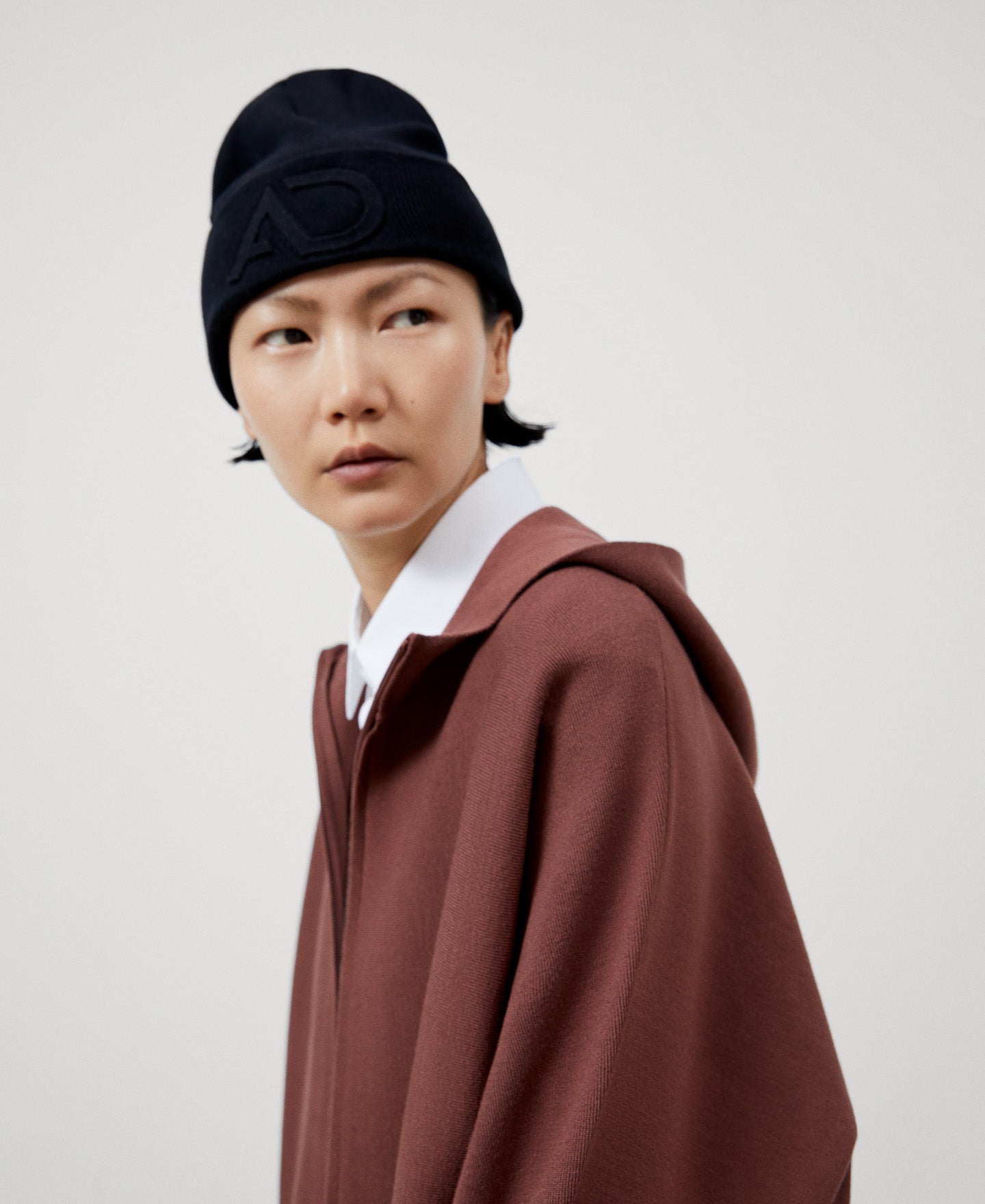 Women Knit Jacket | Makeup Viscose And Nailon Jacket by Spanish designer Adolfo Dominguez