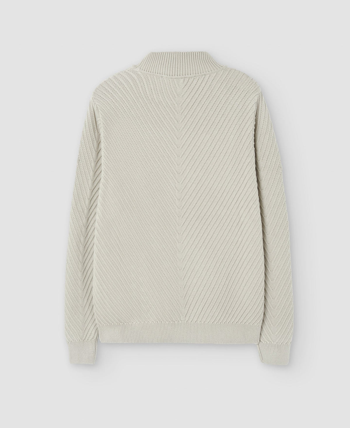 Men Jersey | Mens Ecru Sweater by Spanish designer Adolfo Dominguez