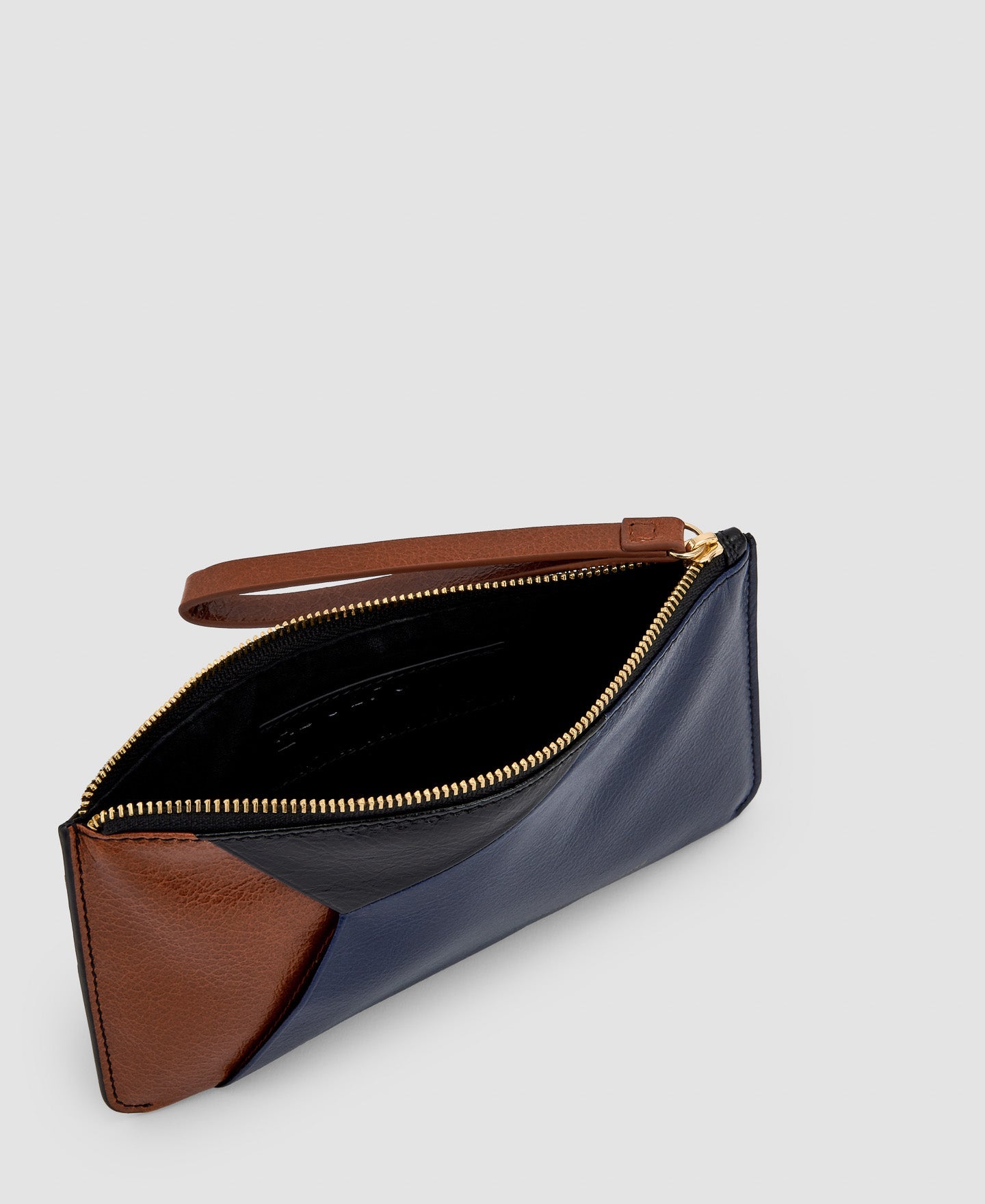 Women Wallet | Multicolor Cracked Leather Large Card Holder by Spanish designer Adolfo Dominguez