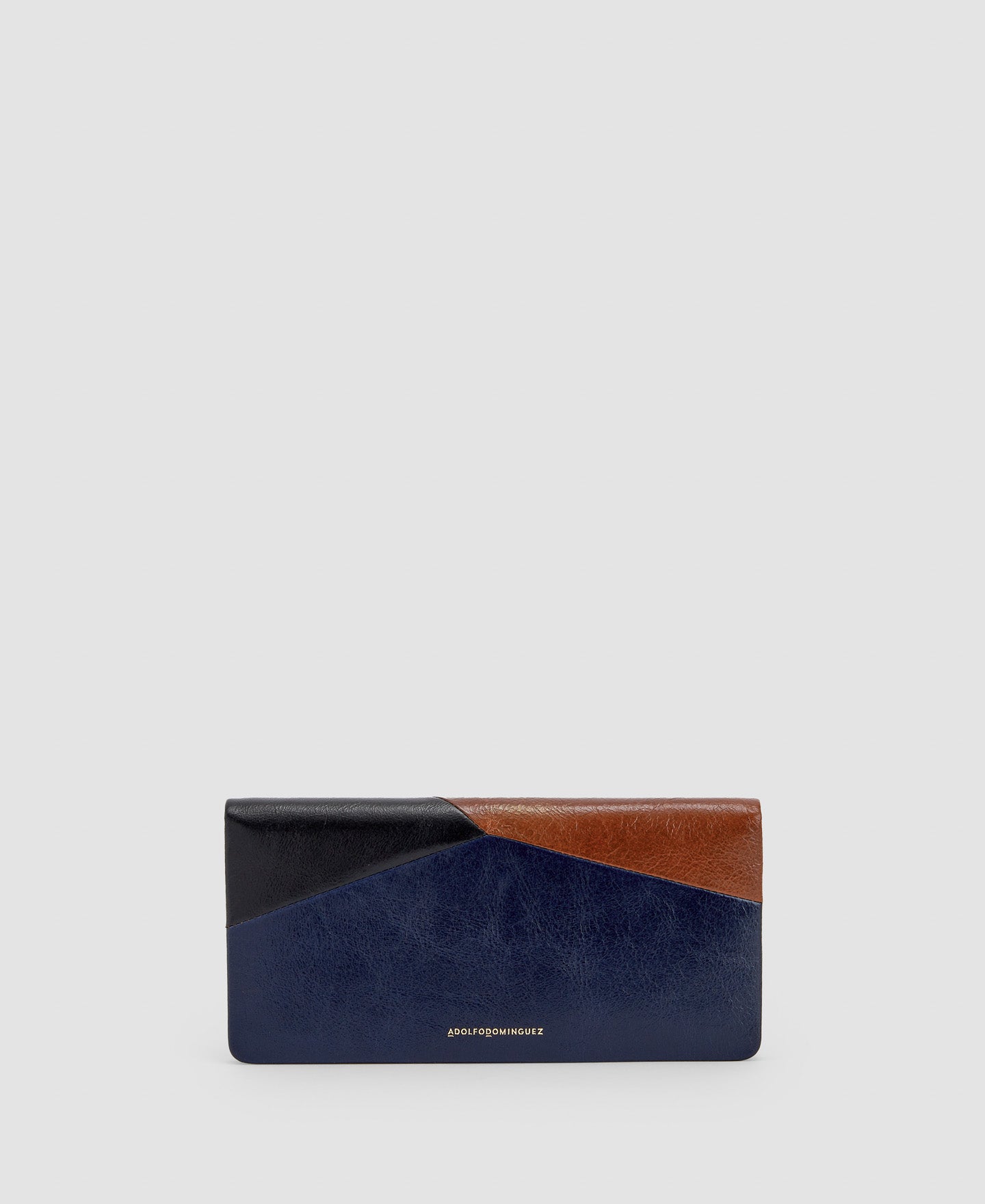 Women Wallet | Multicolor Cracked Leather Large Wallet by Spanish designer Adolfo Dominguez