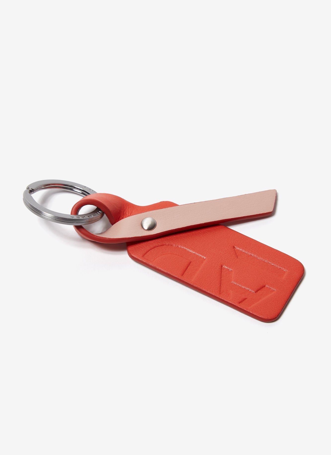 Women Key Ring | Multicolor Leather Keyring With Logo by Spanish designer Adolfo Dominguez