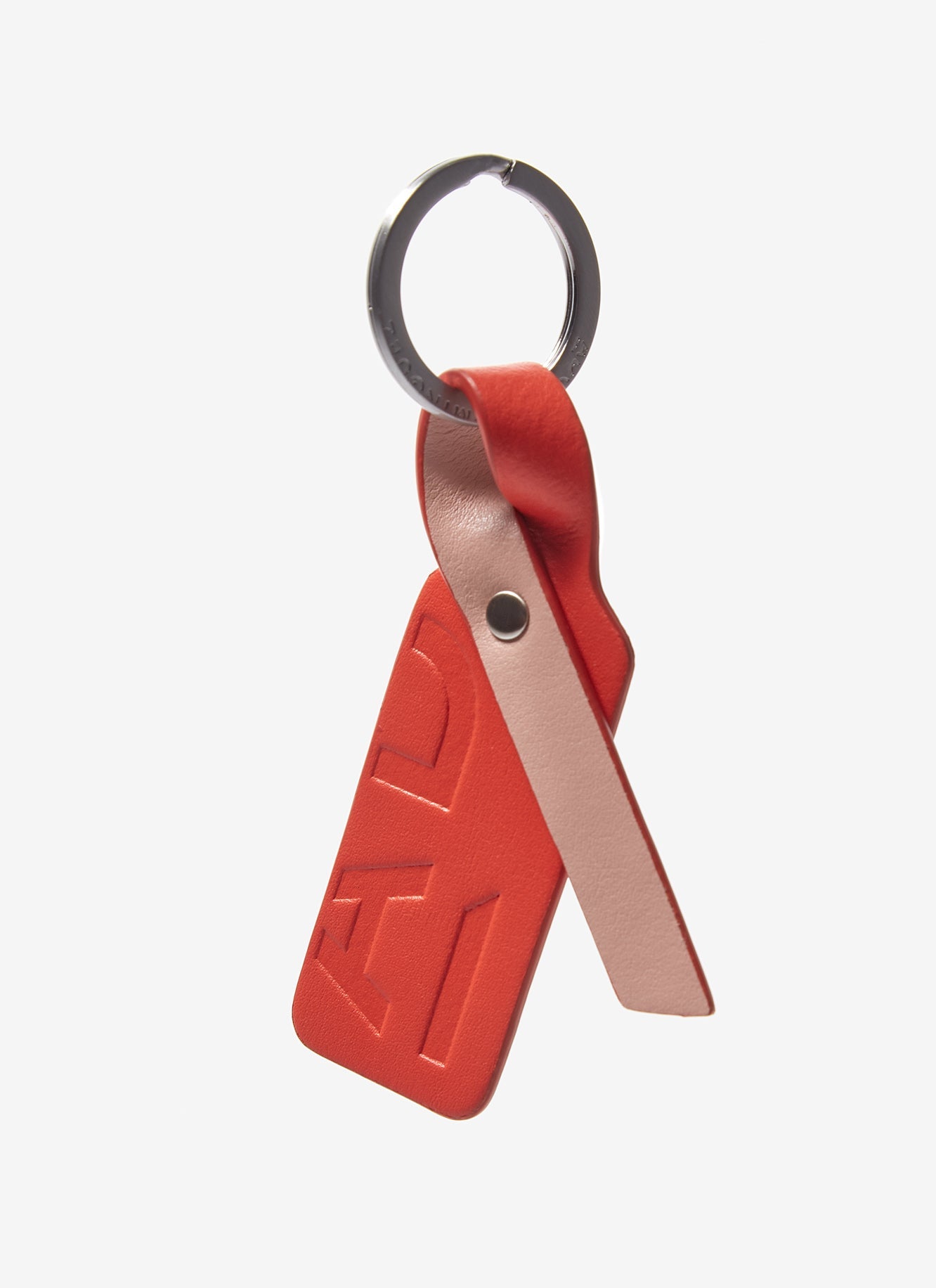 Multicolor Leather Keyring With Logo – Love Persimmon