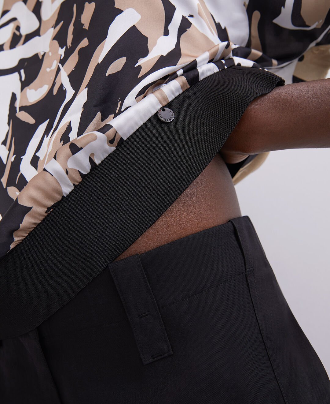 Women Long-Sleeve T-Shirt | Multicolor2 Camiseta Estampada En Tejido Y Punto by Spanish designer Adolfo Dominguez