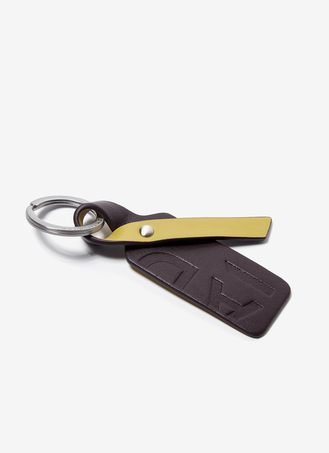 Women Key Ring | Multicolor2 Leather Keyring With Logo by Spanish designer Adolfo Dominguez