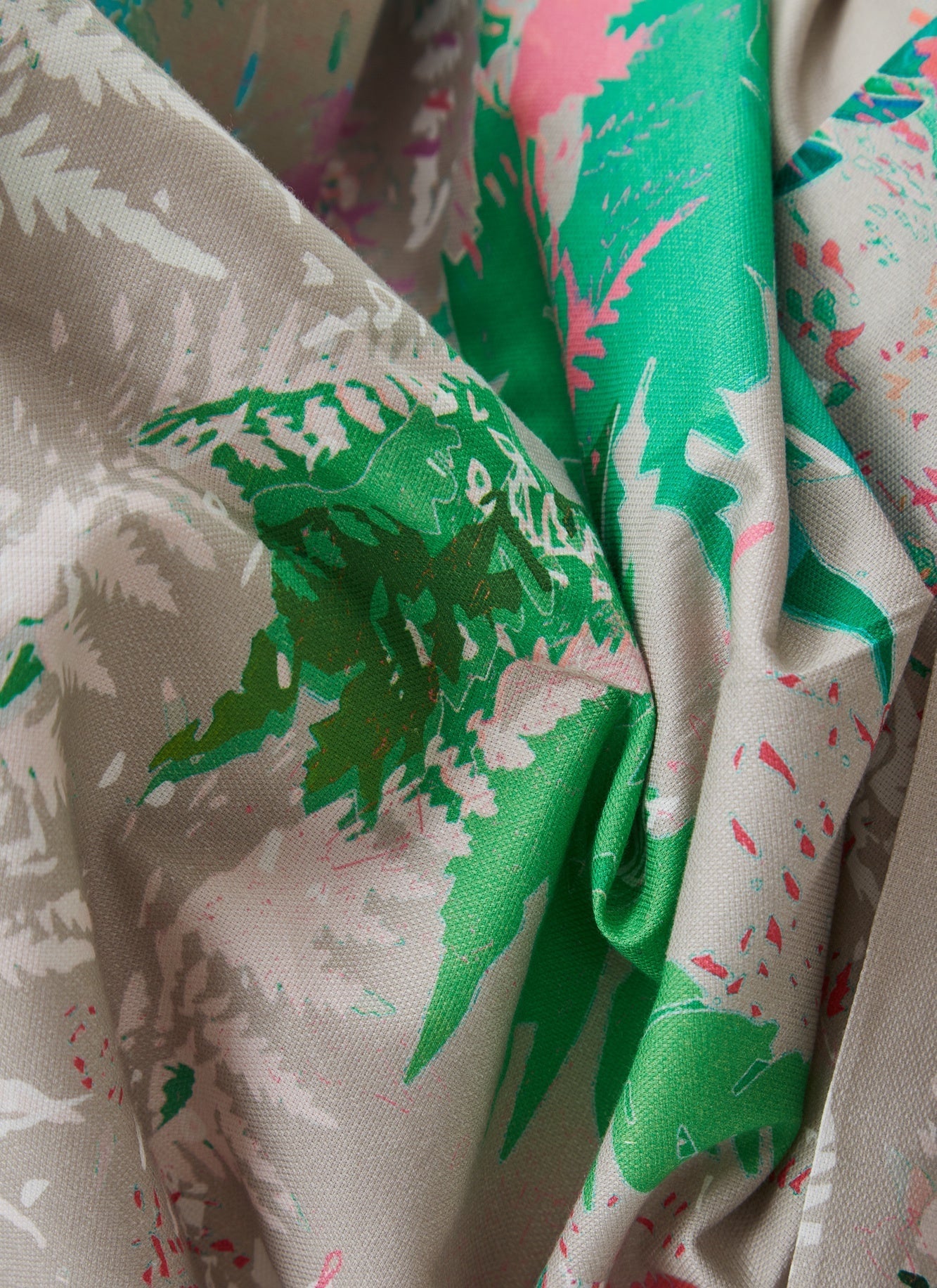 Women Dress | Multicolor2 Pleated Dress With Ethnic Print by Spanish designer Adolfo Dominguez